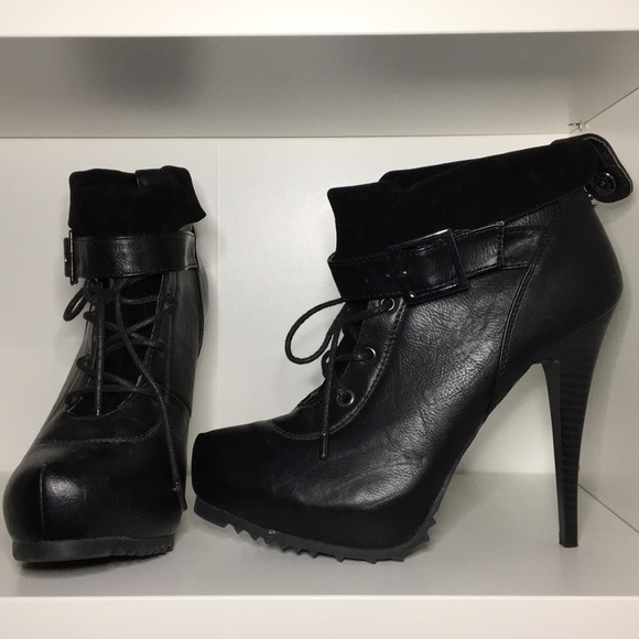 Edgy Ankle Booties - Picture 1 of 3